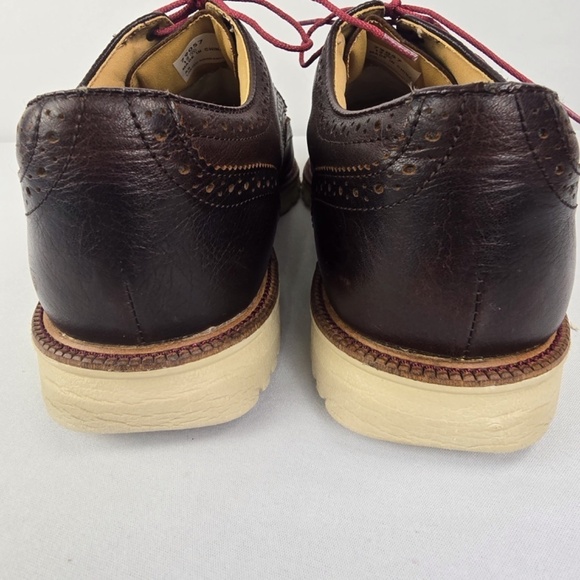 FootJoy Men's Size 12 Wide Club Casuals Wing Tip Golf Shoe- Brown Style 79057 - Picture 6 of 9